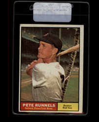 1961 PETE RUNNELS TOPPS #210 RED SOX EX *7580