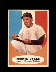 1961 JIMMIE DYKES TOPPS #222 MGR INDIANS EX/EXMT *7627