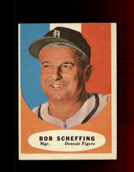 1961 BOB SCHEFFING TOPPS #223 MGR TIGERS EX *7632