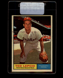 1961 TED LEPCIO TOPPS #234 PHILLIES EX *7676