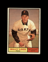 1961 BILLY LOES TOPPS #237 GIANTS VG/EX *7693