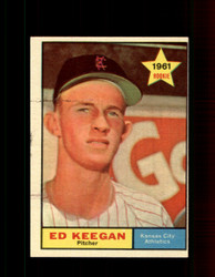 1961 ED KEEGAN TOPPS #248 ATHLETICS EXMT *7744