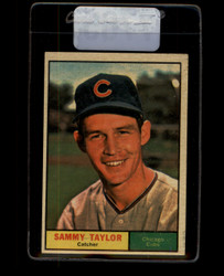 1961 SAMMY TAYLOR TOPPS #253 CUBS EX *7765