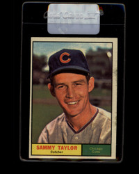 1961 SAMMY TAYLOR TOPPS #253 CUBS EX *7766