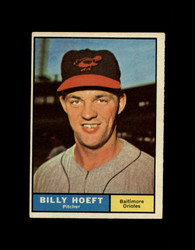 1961 BILLY HOEFT TOPPS #256 ORIOLES EXMT *7780