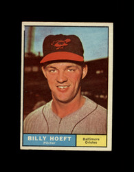 1961 BILLY HOEFT TOPPS #256 ORIOLES EXMT *7783