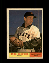 1961 JACK SANFORD TOPPS #258 GIANTS VG/EX *7791