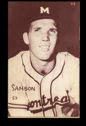 1953 WILLIAM SAMSON CANADIAN EXHIBITS #54 RED TINT ROYALS NM