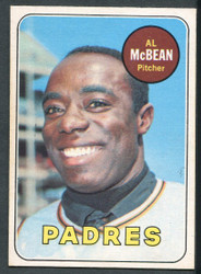 1969 AL MCBEAN OPC #14 O PEE CHEE PADRES EXMT #2165