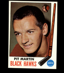 1969 PIT MARTIN TOPPS #75 BLACK HAWKS *5743