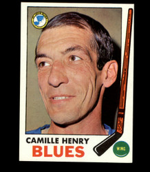 1969 CAMILLE HENRY TOPPS #17 BLUES *6457