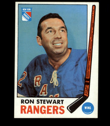 1969 RON STEWART TOPPS #41 RANGERS *4404
