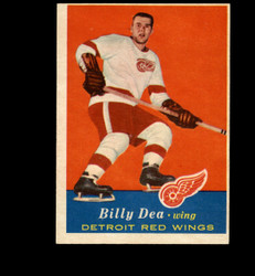 1961 BILLY DEA PARKHURST #39 RED WINGS NM/MT *8873
