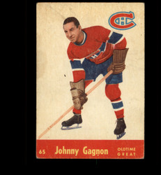 1955 JOHNNY GAGNON PARKHURST #65 CANADIANS VG *8786