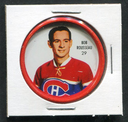 1962-63 BOB ROUSSEAU #29 SHIRRIFF COINS CANADIANS *2312