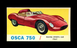 1961 TOPPS SPORTS CARS #19 OSCA 750 NM