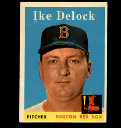 1958 ILE DELOCK TOPPS #328 RED SOX EX/MT *5080