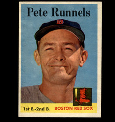 1958 PETE RUNNELS TOPPS #265 RED SOX EX/MT *8554
