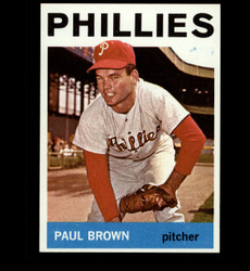 1964 PAUL BROWN TOPPS #319 PHILLIES NM/MT *3897