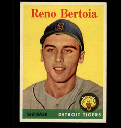 1958 RENO BERTOIA TOPPS #232 TIGERS EX/MT *3299