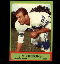 1963 JIM GIBBONS TOPPS #30 LIONS EXMT/NM *8715