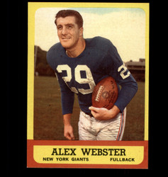1963 ALEX WEBSTER TOPPS #51 GIANTS EXMT/NM *2761