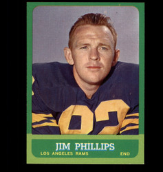 1963 JIM PHILLIPS TOPPS #41 RAMS EXMT/NM *2522