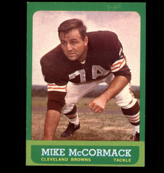 1963 MIKE MCCORMACK TOPPS #17 BROWNS EX/MT *6901