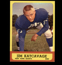 1963 JIM KATCAVAGE TOPPS #55 GIANTS EX/MT *4629