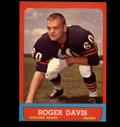 1963 ROGER DAVIS TOPPS #65 BEARS EX/MT *8277
