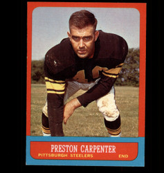 1963 PRESTON CARPENTER TOPPS #126 STEELERS EX/MT *2187
