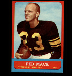 1963 RED MACK TOPPS #125 STEELERS EX/MT *5413