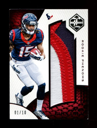 2016 WILL FULLER V LIMITED ROOKIE PHENOMS #/10 PATCH 3 COLOR *R1221