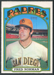 1972 FRED NORMAN OPC #194 O PEE CHEE PADRES NM #2393