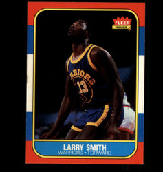 1986 LARRY SMITH FLEER #104 WARRIORS *6739