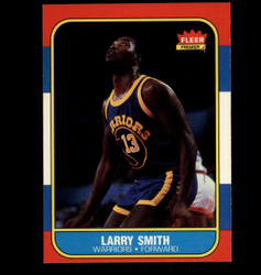 1986 LARRY SMITH FLEER #104 WARRIORS *2368