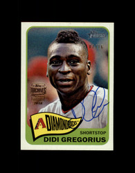 2018 DIDI GREGORIUS TOPPS ARCHIVES #/16 HERITAGE ROOKIE BUY BACK AUTO *8741
