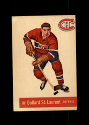 1957 DOLLARD ST. LAURENT PARKHURST #10 CANADIENS VG/EX *4873