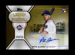 2019 PETE ALONSO TOPPS #/50 LEGACY OF BASEBALL ROOKIE AUTO *8733