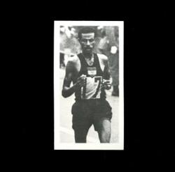 1979 ABEBE BIKILA BROOKE BOND #9 OLYMPIC GREATS 