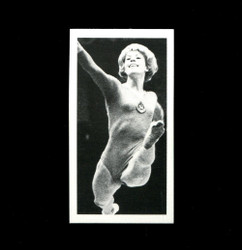 1979 LARISSA LATYNINA BROOKE BOND #17 OLYMPIC GREATS 