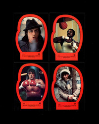 1979 TOPPS ROCKY II COMPLETE 22 CARD STICKER SET