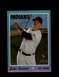 2019 JAKE BAUERS TOPPS HERITAGE HIGH #556 CHROME REFRACTOR #/569 *5654