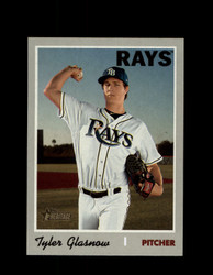 2019 TYLER GLASNOW TOPPS HERITAGE #538 FRENCH TEXT RAYS *4516