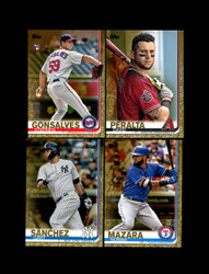 2019 TOPPS BASEBALL SERIES 2 GOLD 350-549 U-PICK COMPLETE YOUR SET