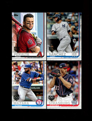 2019 TOPPS BASEBALL SERIES 2 GOLD 150TH FOIL 350-549 U-PICK COMPLETE YOUR SET