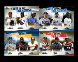 2019 TOPPS BASEBALL SERIES 2 FACES OF THE FRANCHISE U-PICK COMPLETE YOUR SET