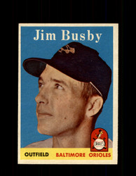 1958 JIM BUSBY TOPPS #28 ORIOLES *R1244