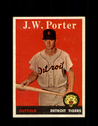 1958 J.W. PORTER TOPPS #32 TIGERS *8061