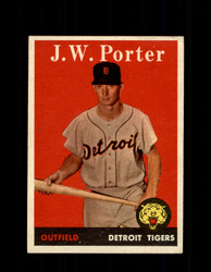 1958 J.W. PORTER TOPPS #32 TIGERS *5988